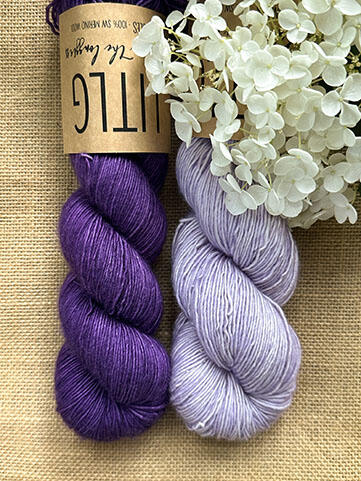 Wisteria Pergola Garden Sisters' Brioche yarn kit